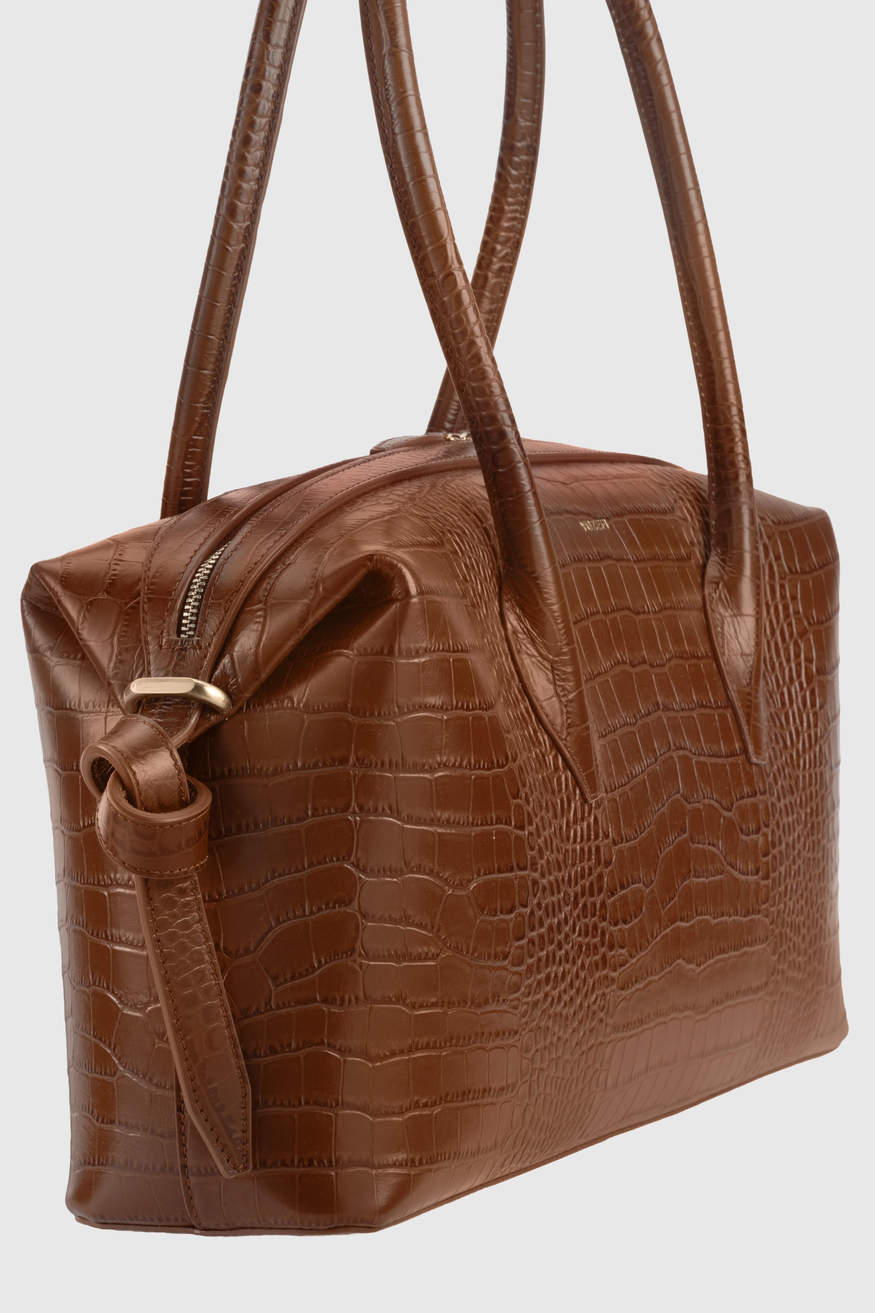 BRIOCHE DUFFLE - EMBOSSED SIERRA LEATHER - Image 3