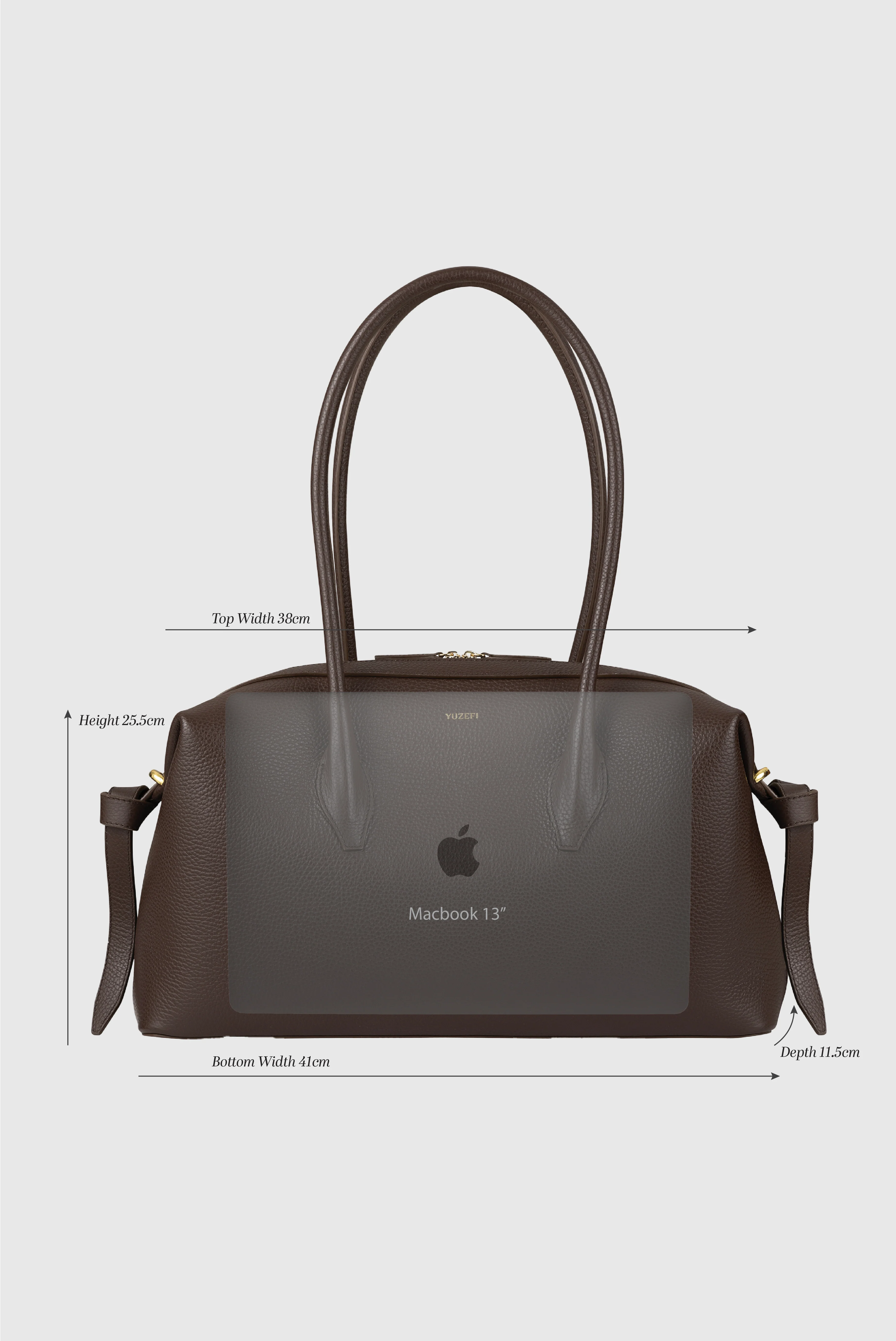 BRIOCHE DUFFLE - NUTMEG SUEDE - Image 5