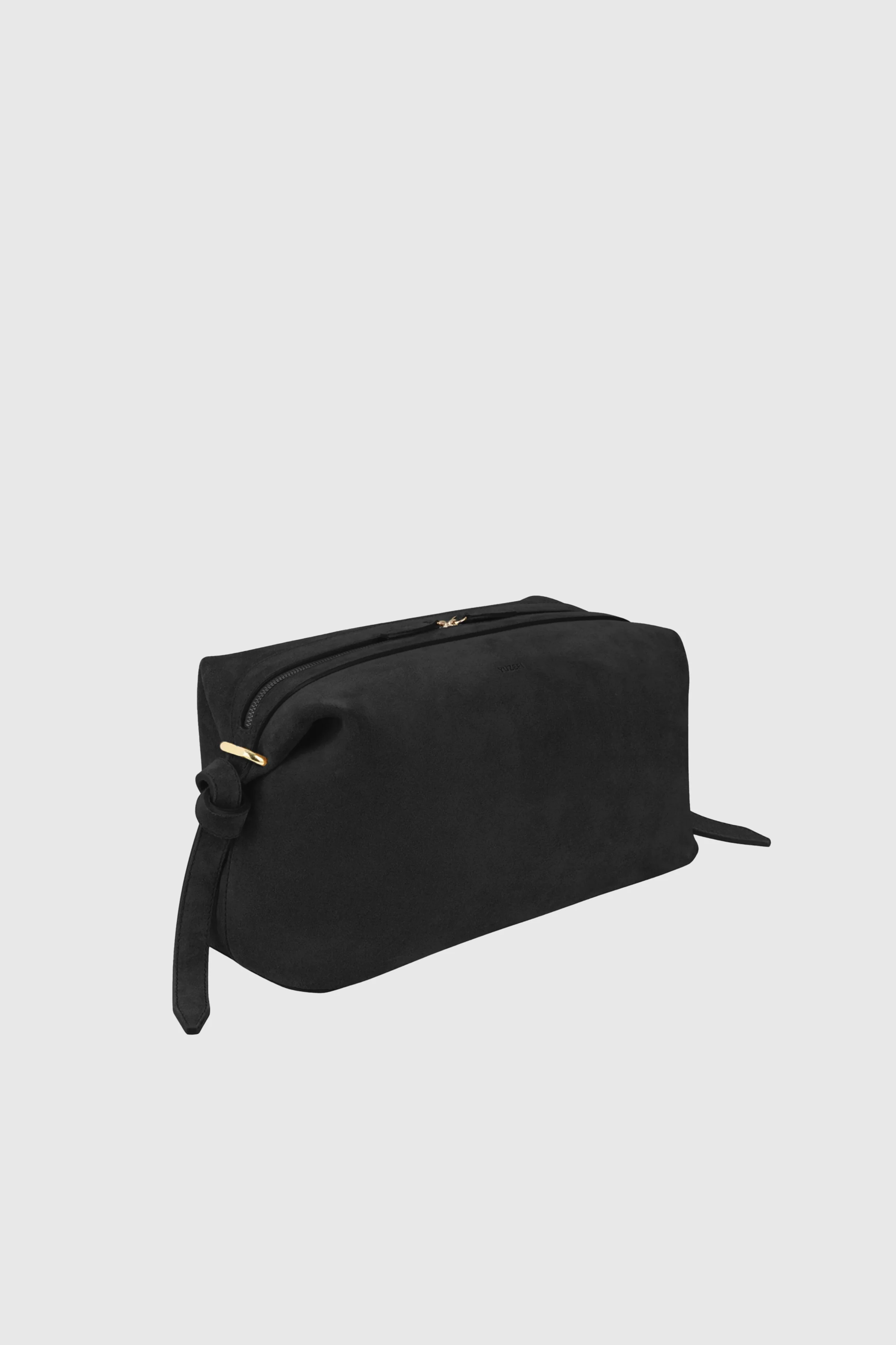 BRIOCHE POUCH - BLACK SUEDE - Image 3