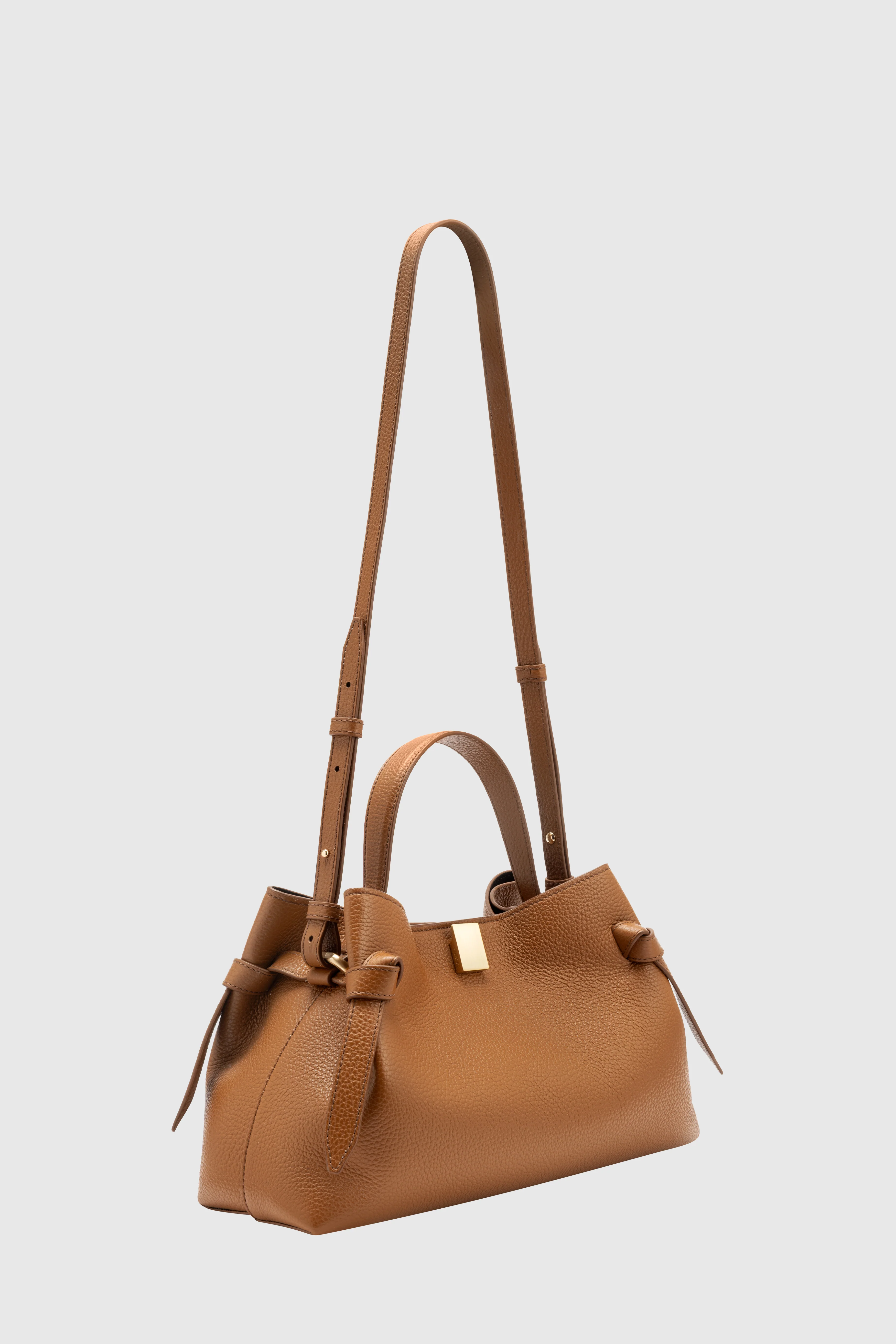 GYOZA - HAZEL PEBBLE GRAINED LEATHER - Image 3