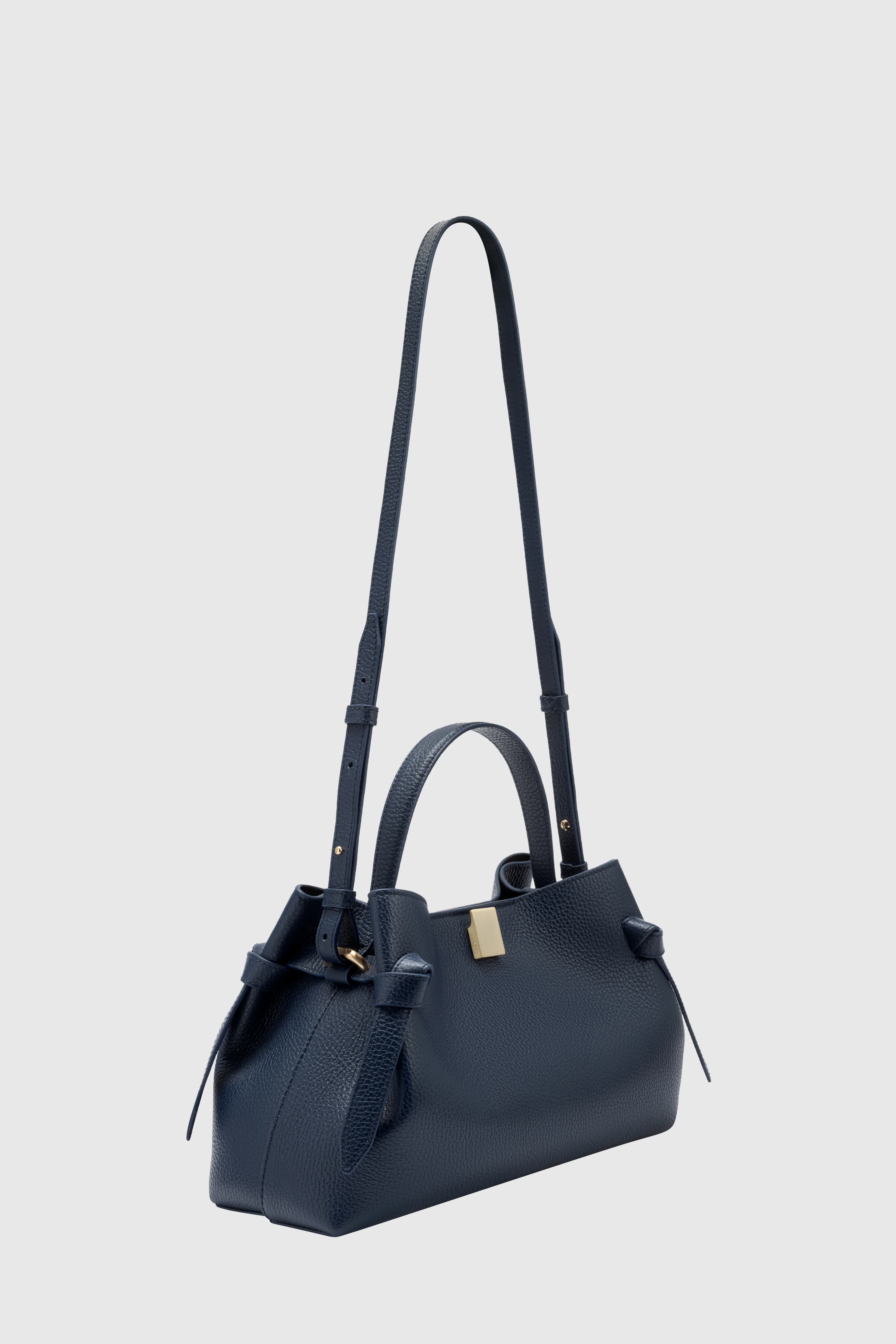 GYOZA - MIDNIGHT PEBBLE GRAINED LEATHER - Image 3