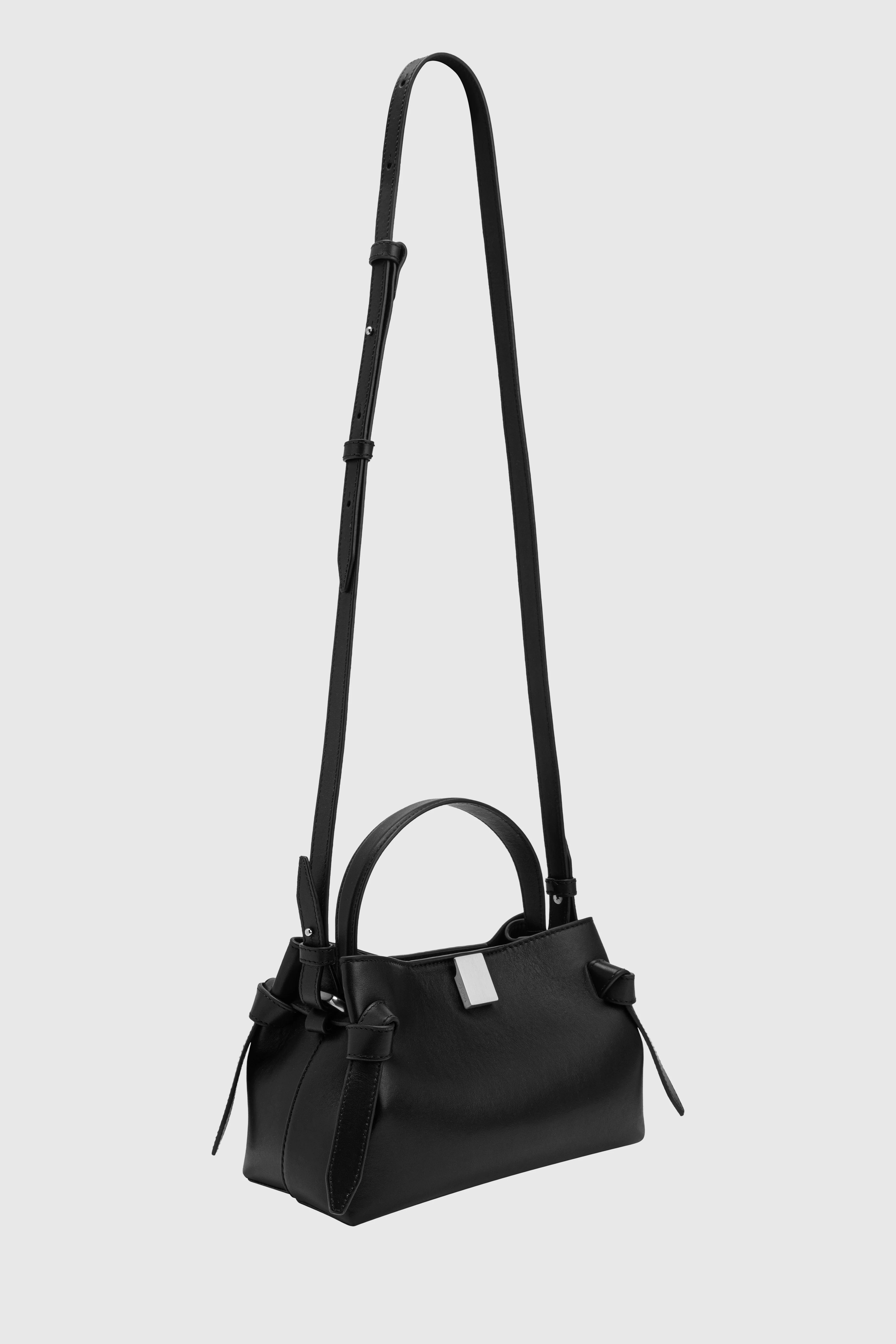 GYOZA MINI - BLACK SMOOTH LEATHER - Image 3