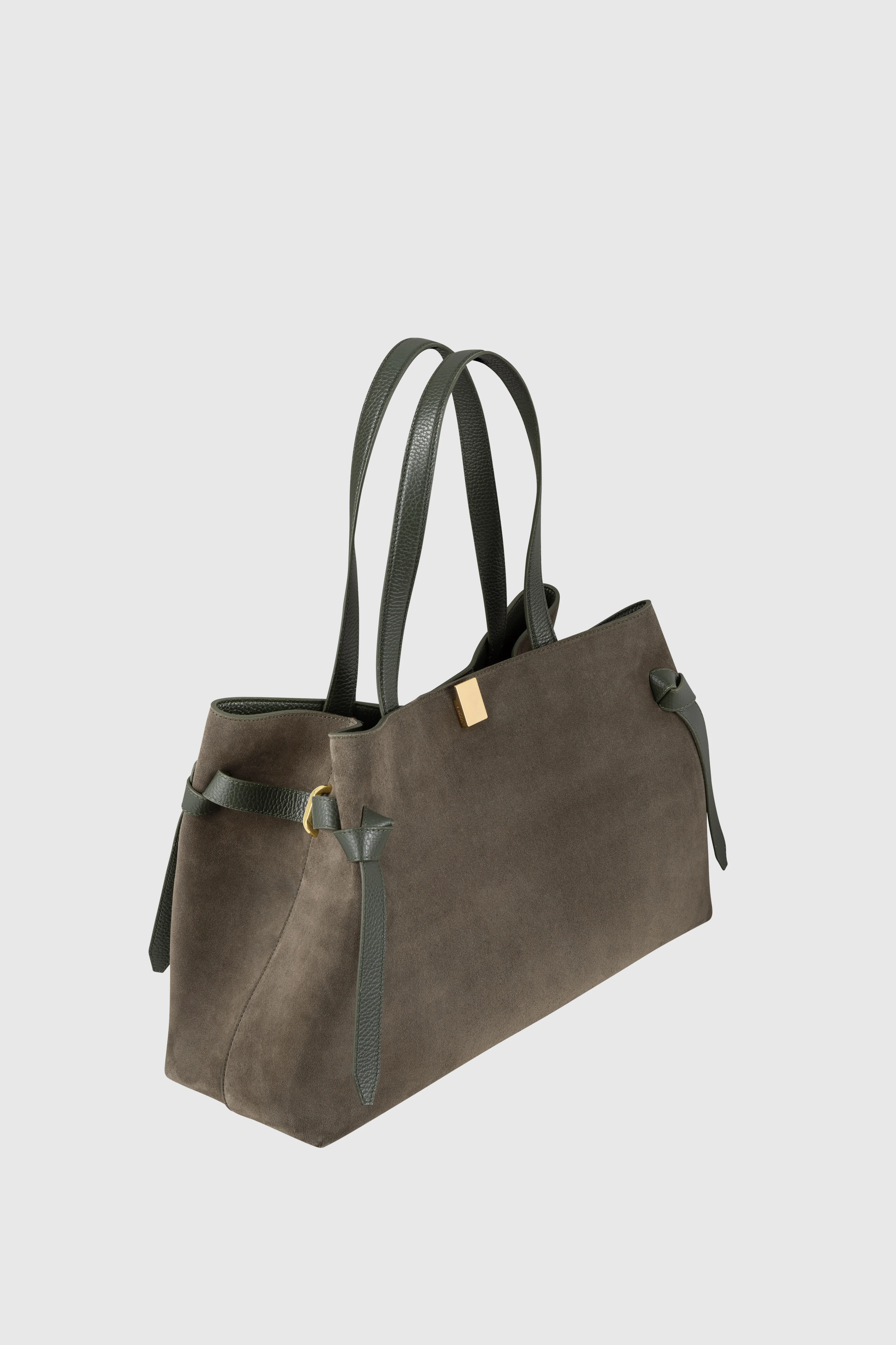 GYOZA TOTE - AGAVE SUEDE - Image 4