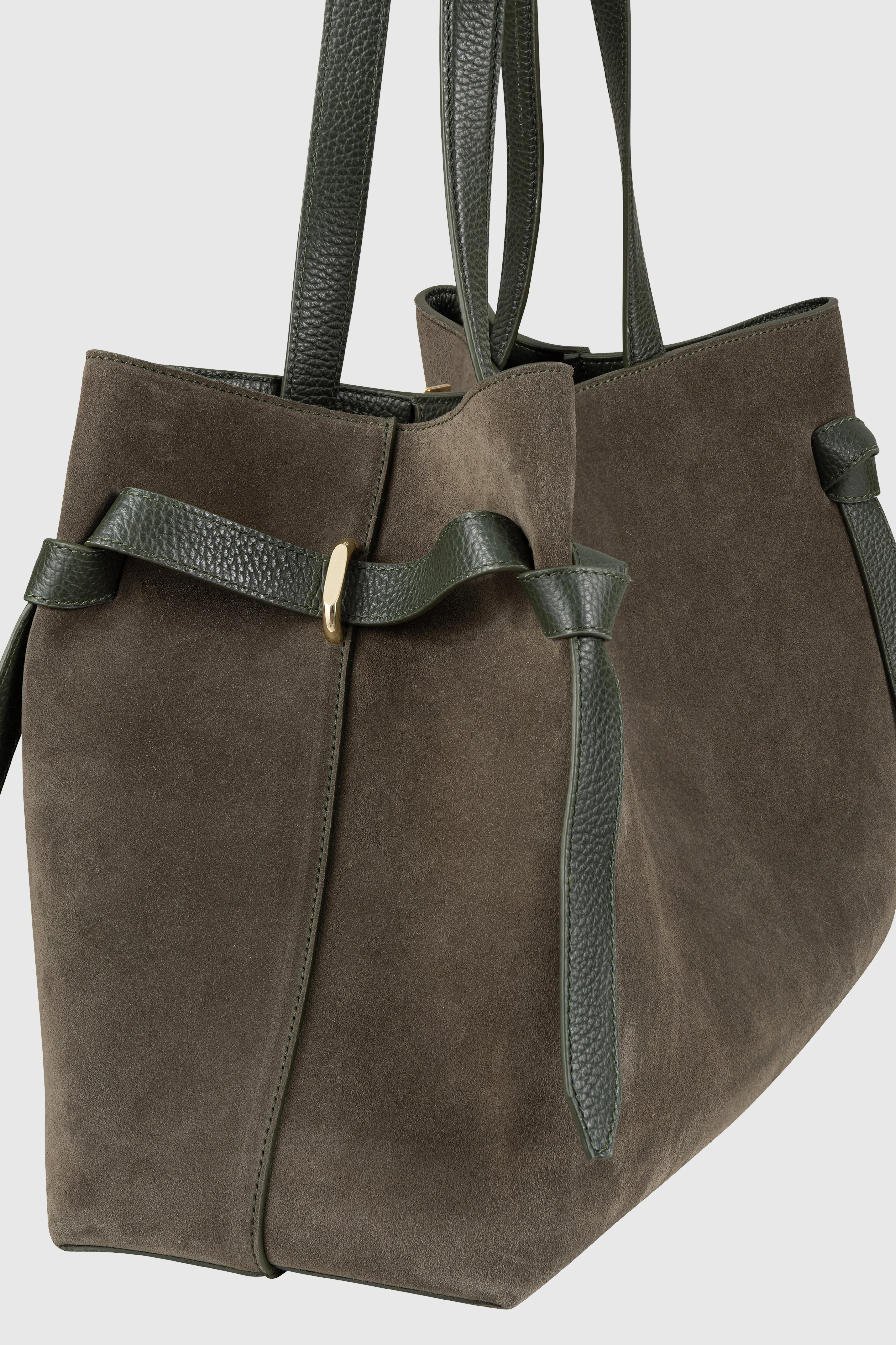 GYOZA TOTE - AGAVE SUEDE - Image 5