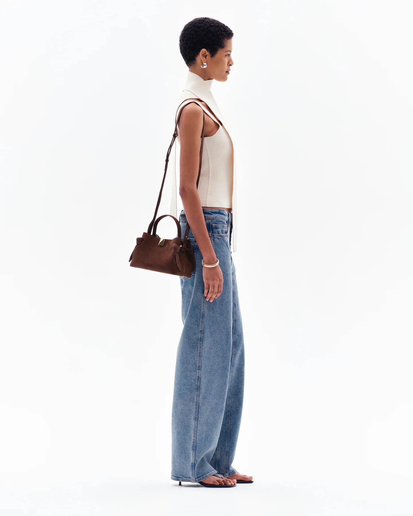 INARI MILANO SLASH TOP - CREAM - Image 4