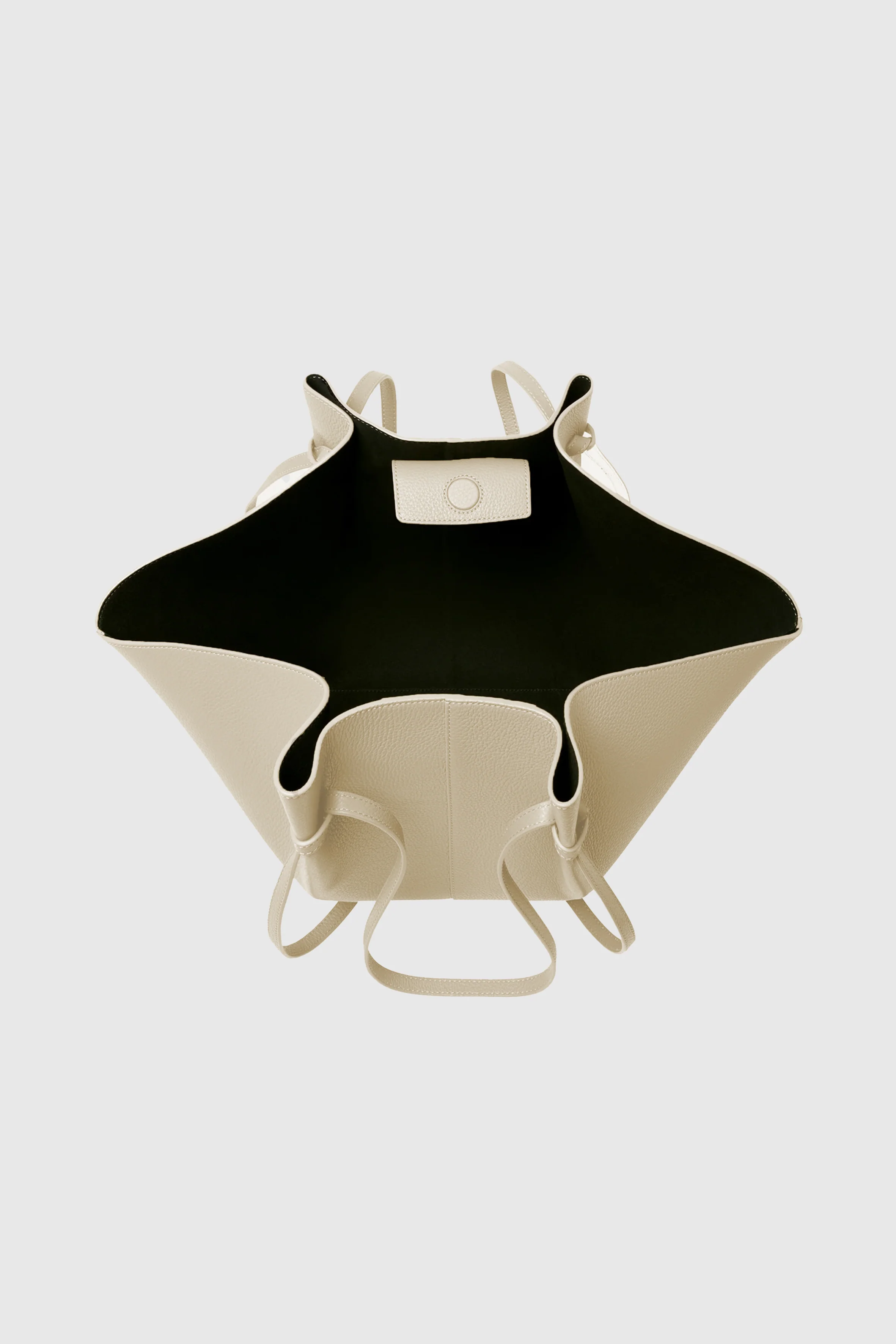 LARGE MOCHI - ANGORA PEBBLE GRAINED LEATHER - Image 3