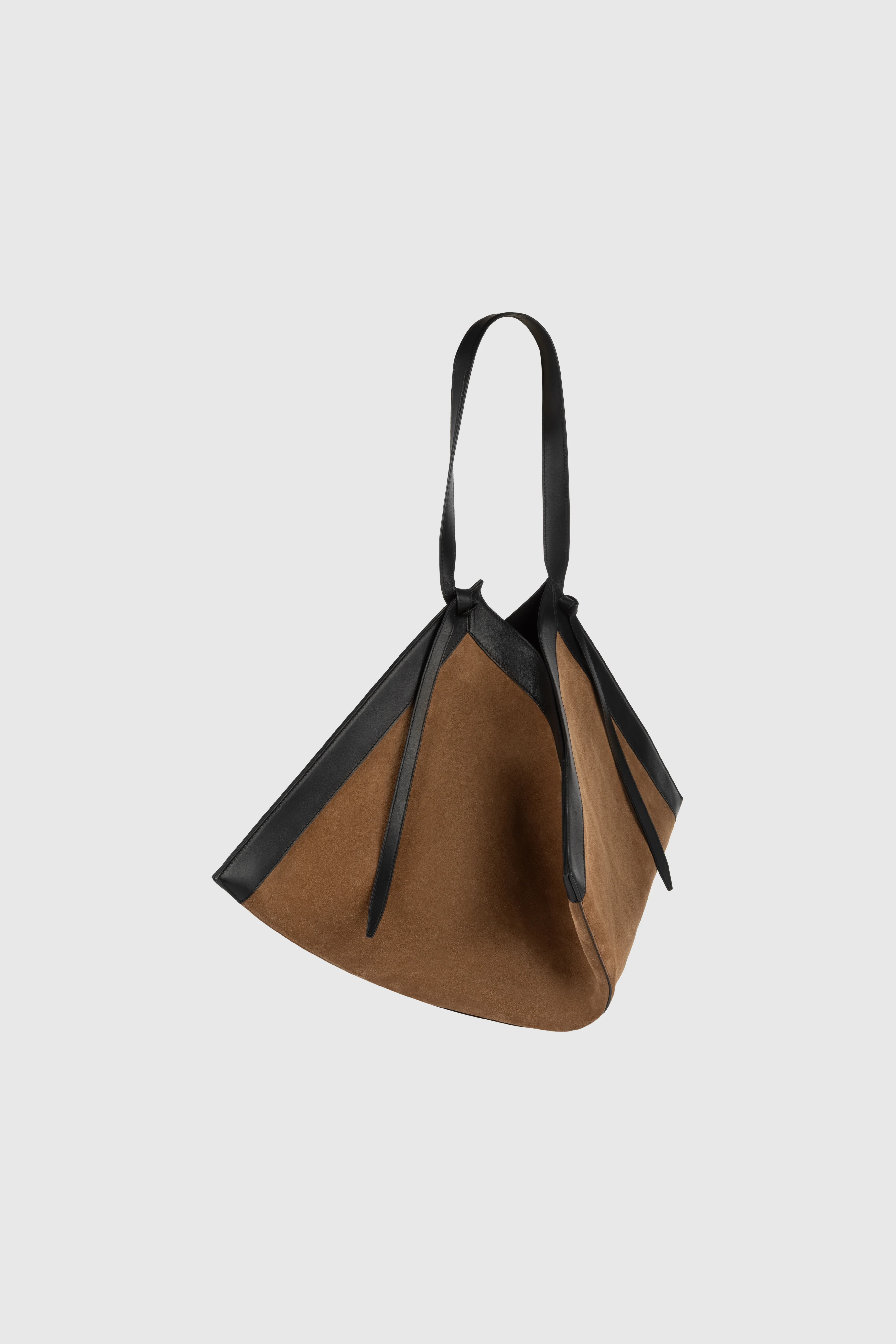 LARGE WONTON - COGNAC SUEDE - Image 4
