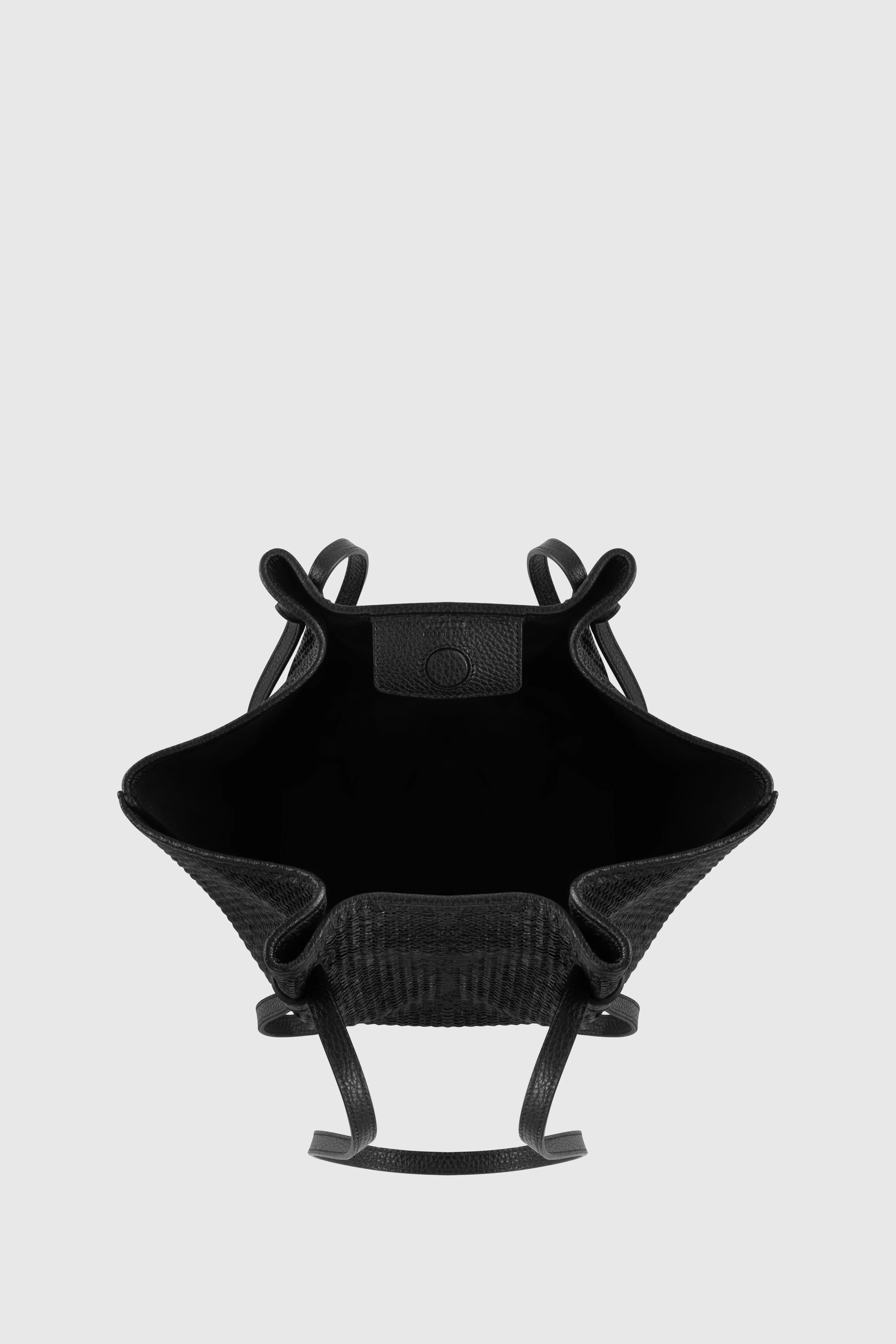 MOCHI - BLACK WOVEN RAFFIA - Image 3