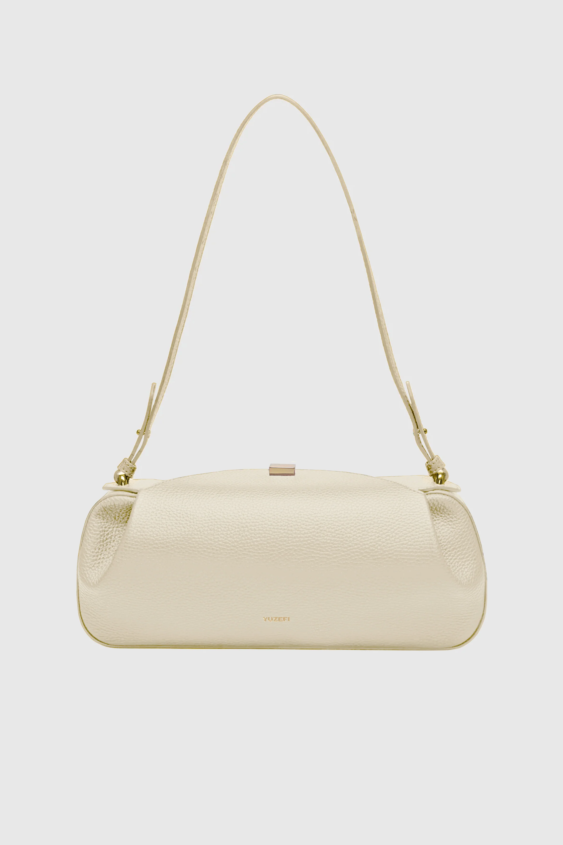 OYSTER CLUTCH - ANGORA PEBBLE GRAINED LEATHER - Image 4