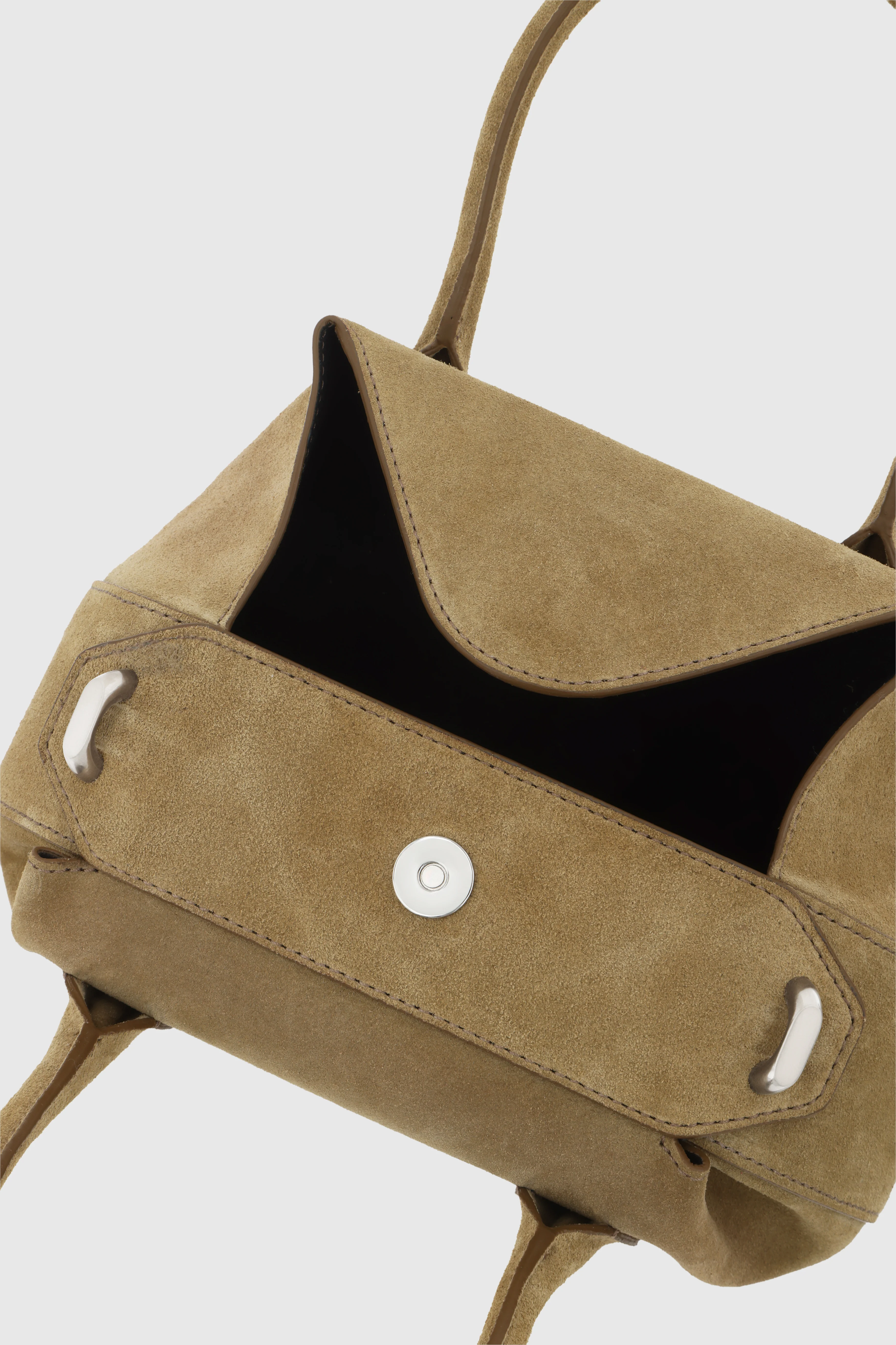 OYSTER MINI DUFFLE - FENNEL SUEDE - Image 4