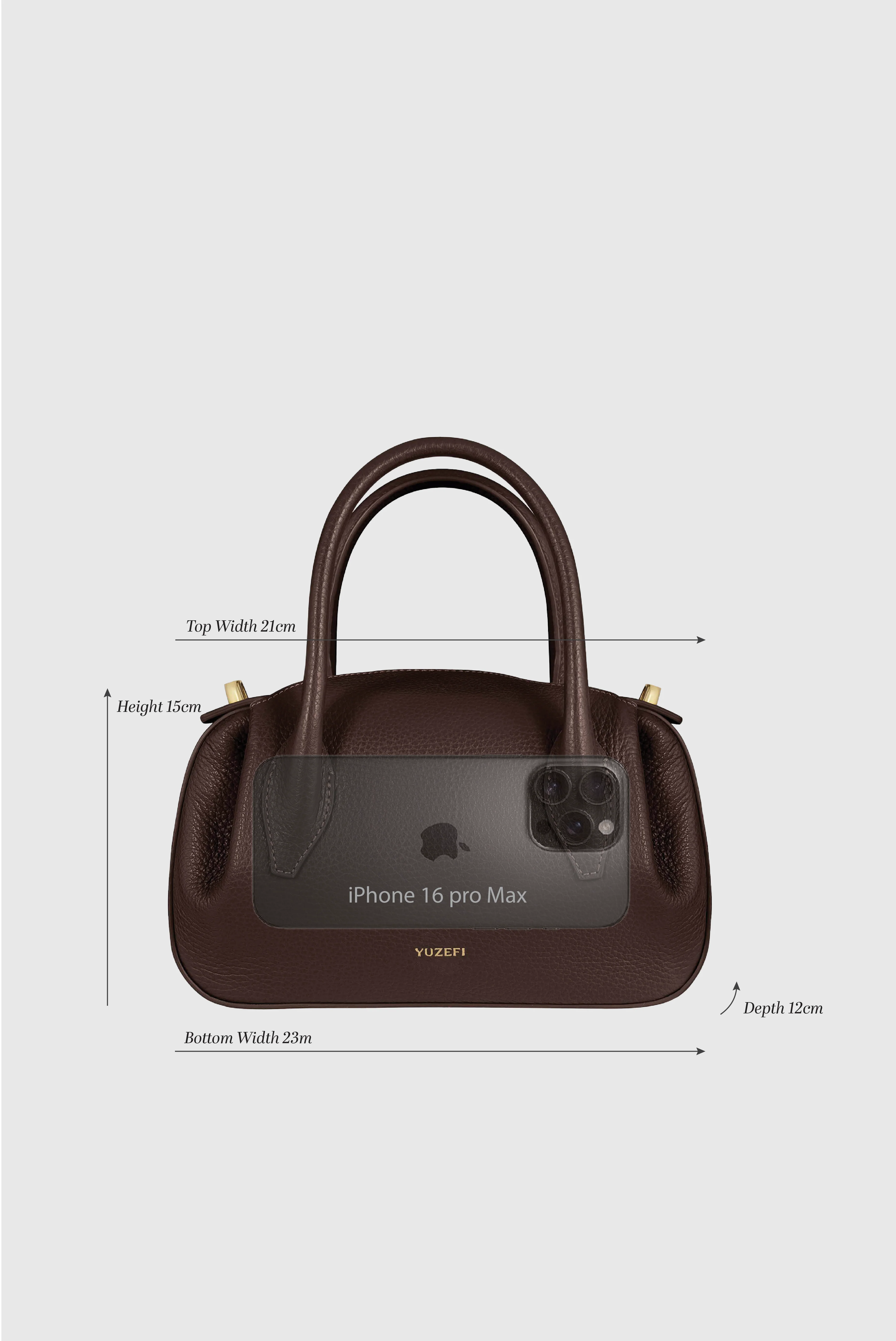OYSTER MINI DUFFLE - SAVANNA PONY - Image 6