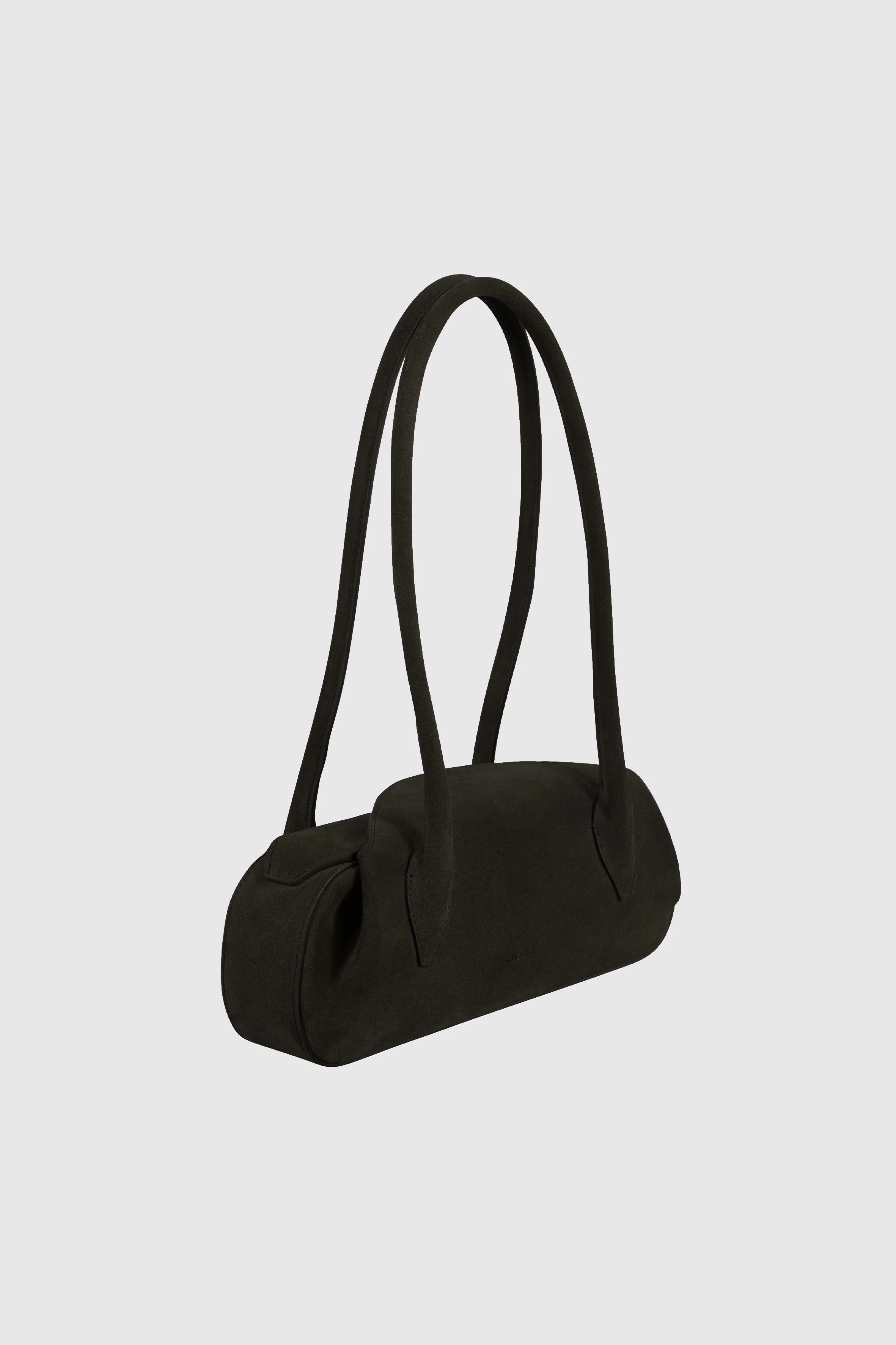 OYSTER MINI SHOULDER BAG - GANACHE SUEDE - Image 2