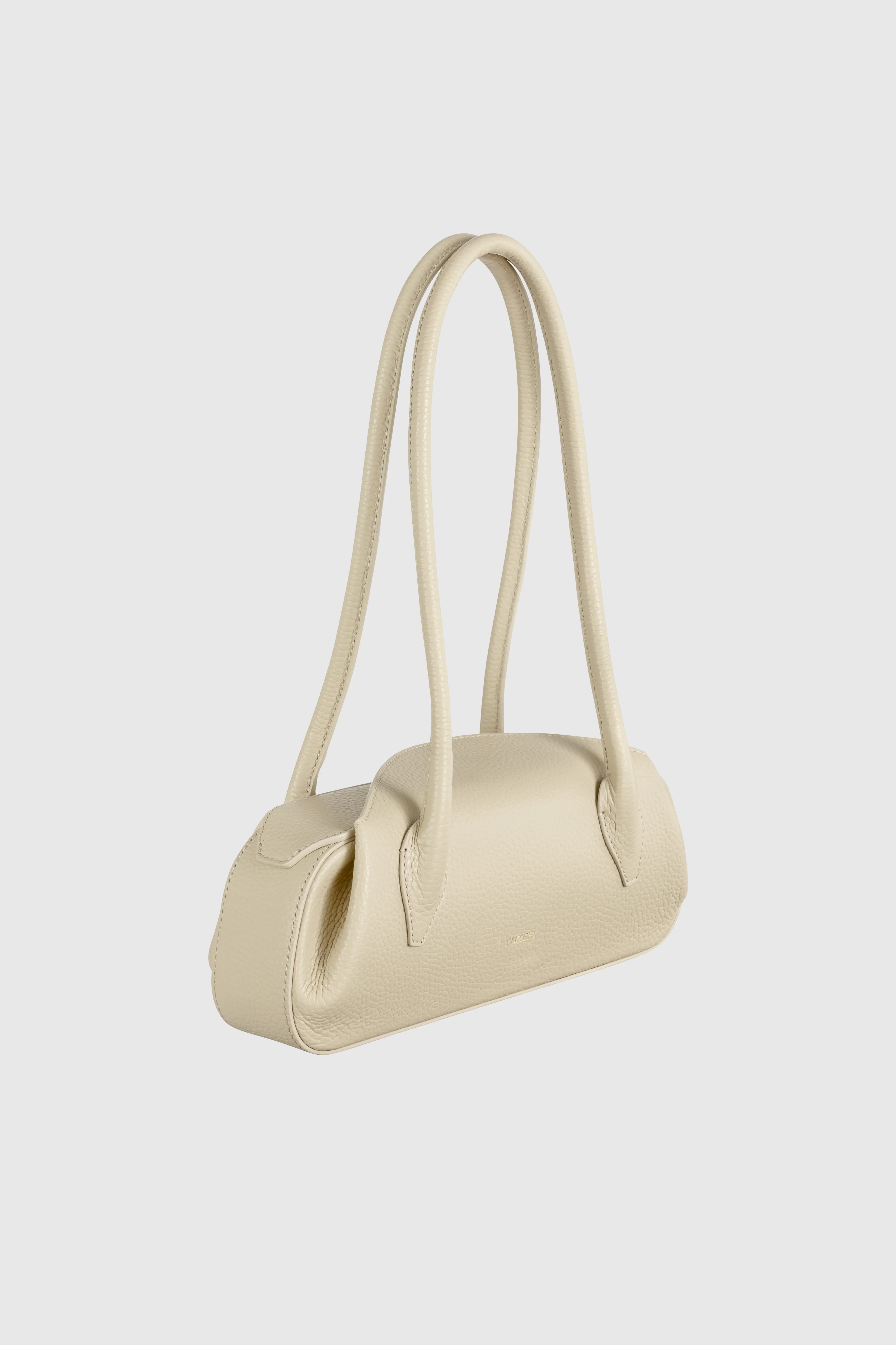 OYSTER MINI SHOULDER BAG - ANGORA PEBBLE GRAINED LEATHER - Image 3