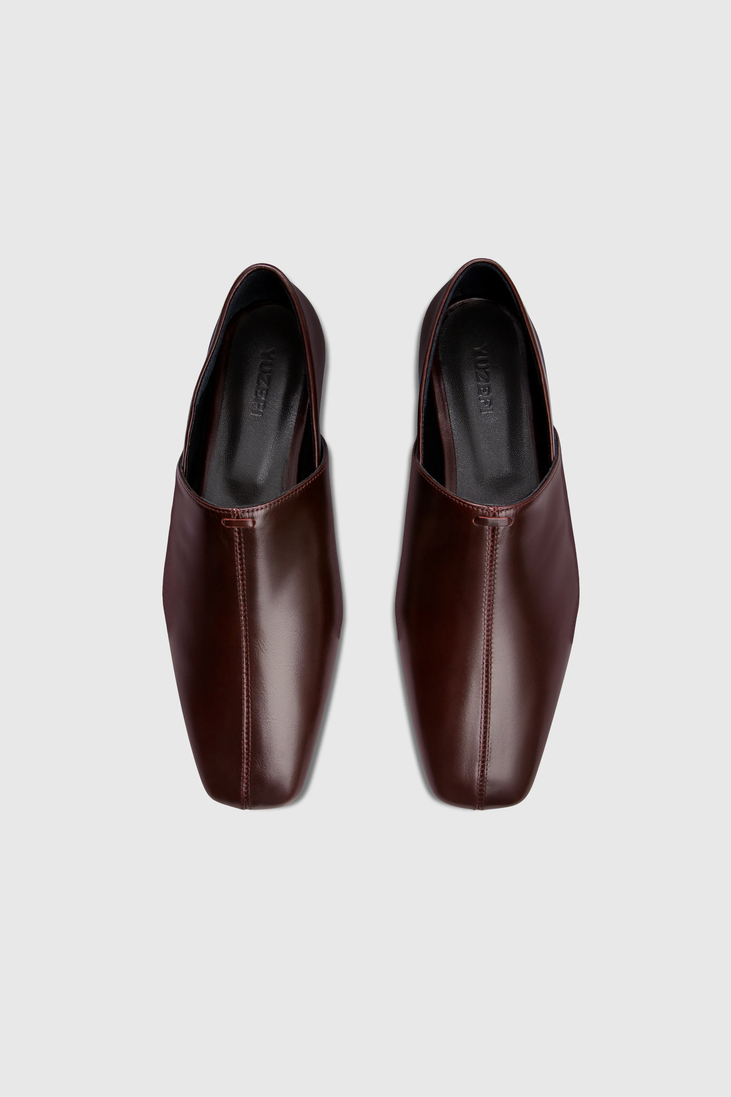 SAHRA FLAT - BORDEAUX LEATHER - Image 3