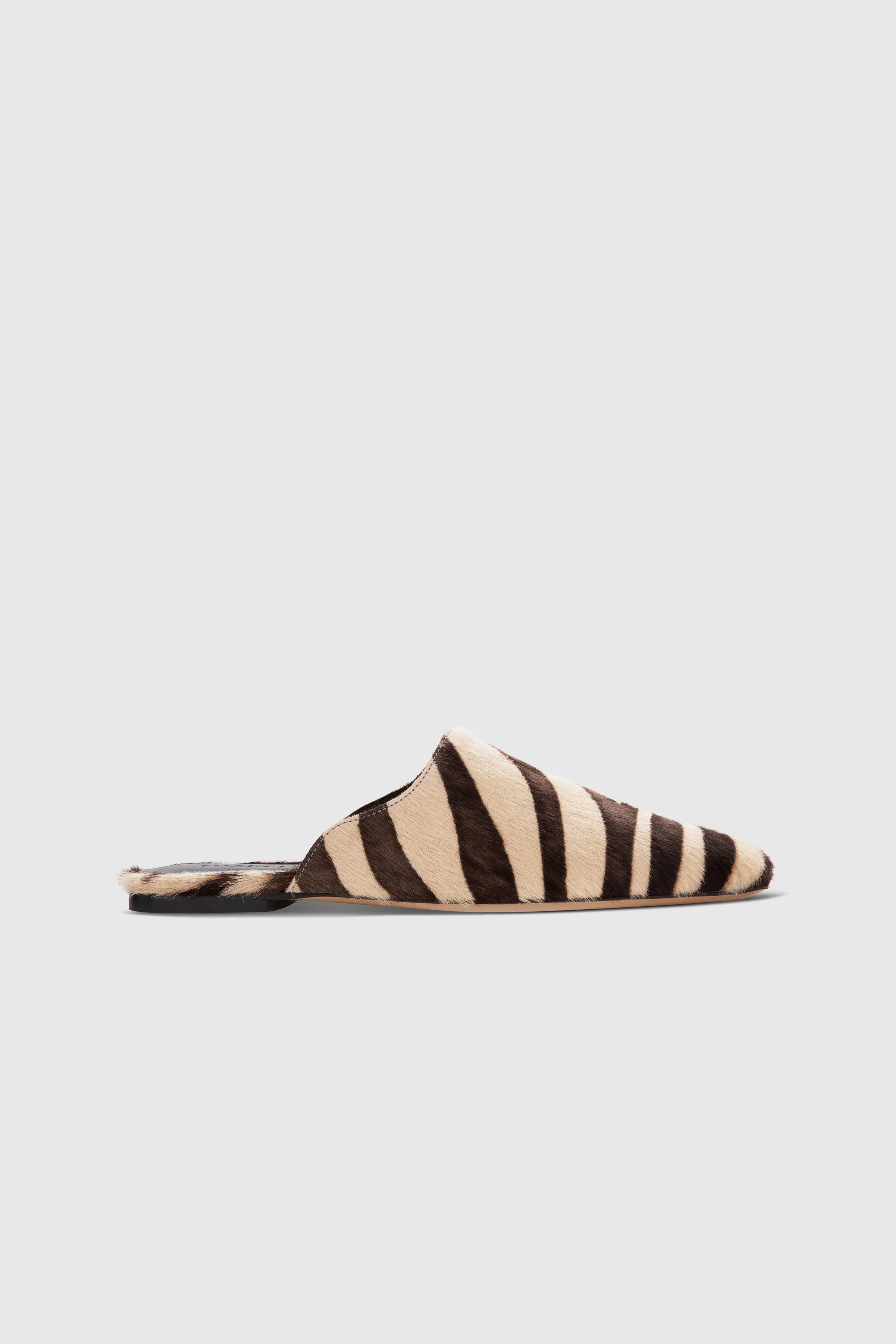 SAHRA SLIPPER - SAVANNA HAIR CALF