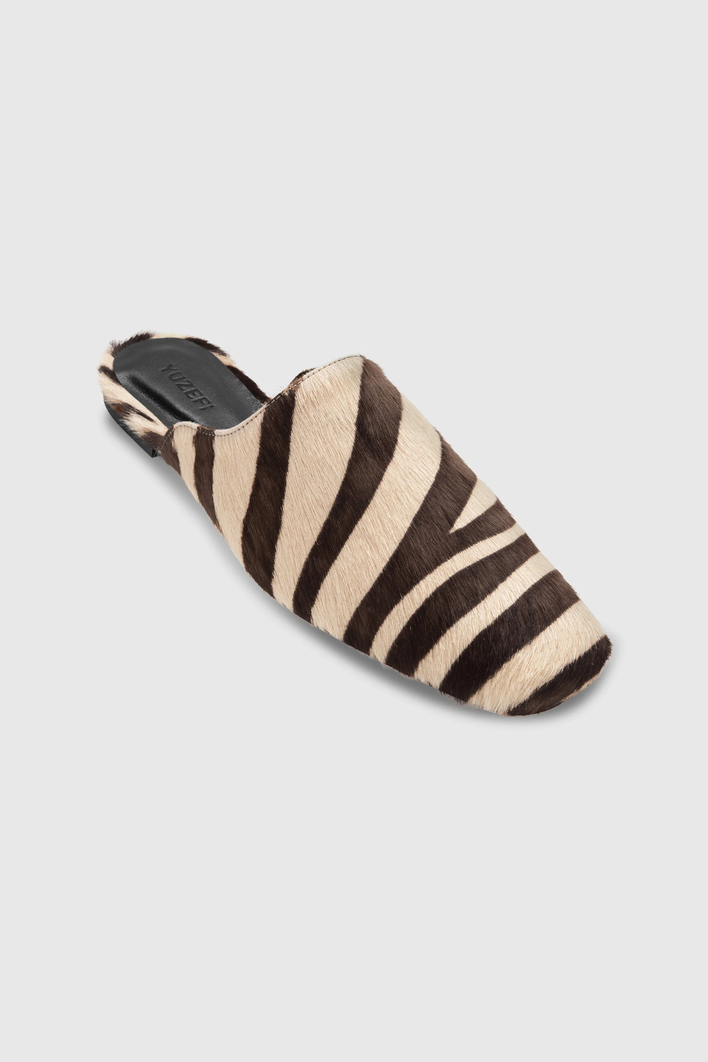 SAHRA SLIPPER - SAVANNA HAIR CALF - Image 2