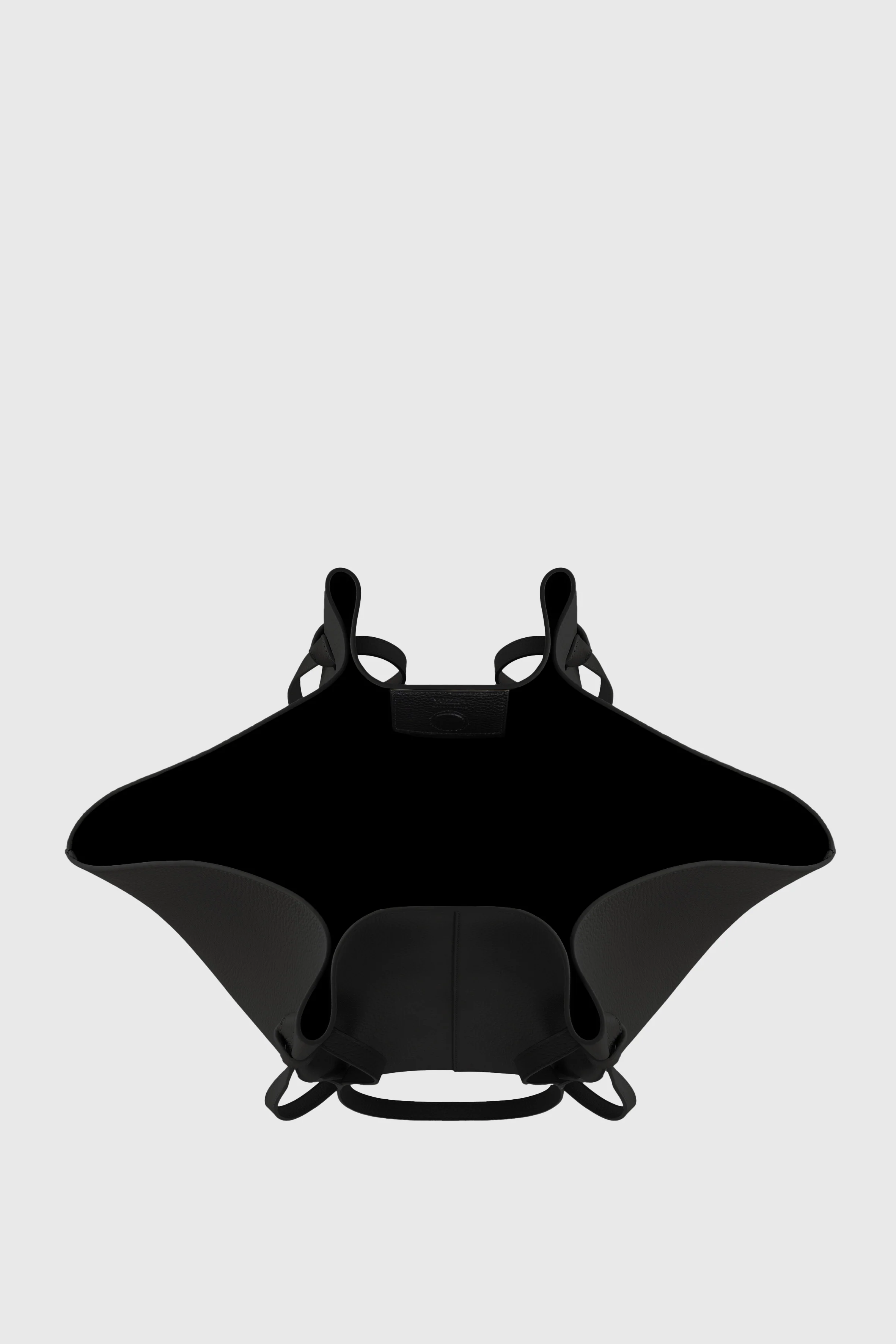 XL MOCHI - BLACK PEBBLE GRAINED LEATHER - Image 3